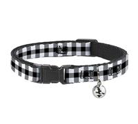 Buckle Down Bac-w30231-nm Breakaway Collier pour Chat, 1/5,1 cm de Large - Compatible avec 8-30,5 cm Cou - Medium, Buffalo Plaid