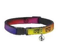 Buckle-down Bac-w30242-nm Breakaway Collier pour Chat, 1/5,1 cm de Large - Compatible avec 8-30,5 cm Cou - Medium, Buckle-down