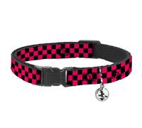 Buckle Down Bac-w30307-nm Breakaway Collier pour Chat, 1/5,1 cm de Large - Compatible avec 8-30,5 cm Cou - Medium, Carreaux