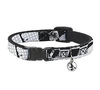Buckle Down Bac-w30724-nm Breakaway Collier pour Chat, 1/5,1 cm de Large - Compatible avec 8-30,5 cm Cou - Medium, Carreaux