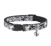 Buckle Down Bac-w31508-nm Breakaway Collier pour Chat, 1/5,1 cm de Large - Compatible avec 8-30,5 cm Cou - Medium, Croix