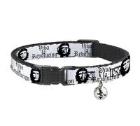 Buckle Down Bac-w32208-nm Breakaway Collier pour Chat, 1/5,1 cm de Large - Compatible avec 8-30,5 cm Cou - Medium, Che Guevara