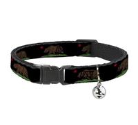 Buckle Down Bac-w32950-nm Breakaway Collier pour Chat, 1/5,1 cm Wide-Fits 8-30,5 cm Neck-Medium, California