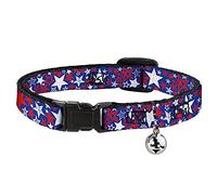Buckle Down Bac-w34505-nm Breakaway Collier pour Chat, 1/5,1 cm Wide-Fits 8-30,5 cm Neck-Medium, Stargazer
