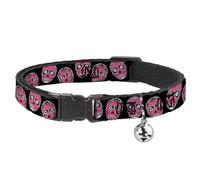 Buckle Down Bac-w34552-nm Breakaway Collier pour Chat, 1/5,1 cm Wide-Fits 8-30,5 cm Neck-Medium, Mort