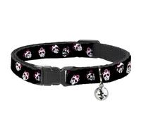 Buckle Down Bac-w34568-nm Breakaway Collier pour Chat, 1/5,1 cm Wide-Fits 8-30,5 cm Neck-Medium, Mort