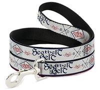 Buckle-Down BD Laisse pour Chien Blanc/Bleu/Rouge