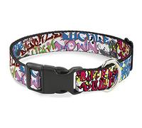 Buckle Down BD Tag Collier de Clip en Plastique, 1/5,1 cm X 9-38,1 cm/L