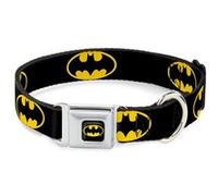 Buckle Down BMC Batman Noir/jaune Collier de chien