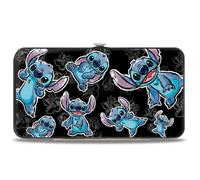 Buckle-Down Boucle vers Le Bas Portefeuille, Lilo & Stitch, 7" x 4" Femme