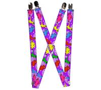 Buckle-Down Bretelles-Dinosaures, Multicolore, Taille Unique Homme