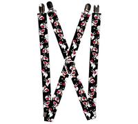 Buckle-Down Bretelles unisexes-Sylvester The Cat Expressions Disattered Black, multicolore, taille unique