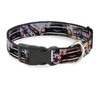 Buckle Down Cali Classique Laguna Beach Collier de Clip en Plastique, 1/5,1 cm Wide-Fits 6-22,9 cm Neck-Small