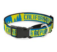 Buckle Down Cali Yellowith Orange Martingale Collier de Chien