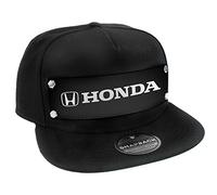 Buckle-Down Casquette Snapback-Honda Logo Weave Noir/Blanc Chapeau, Multicolore, Taille Unique Homme