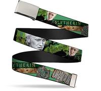 Buckle-Down Ceinture, Harry Potter Poufsouffle/Serdaigle/Gryffondor/Serpentard Noir, 1.25" Wide - Fits up to 42" Pant Size