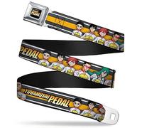 Buckle Down - Ceinture homme 3 cm largeur, 51 cm/ 91 cm longue