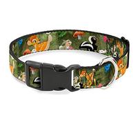 Buckle-Down Collier à Clip en Plastique Motif Bambi & Friends Taille S 9-15