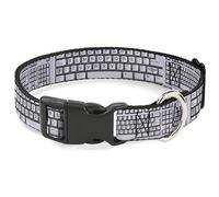 Buckle-Down Collier à Clip en Plastique pour Clavier BD 13-45,7 cm, Large et Petit
