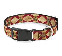 Buckle-Down Collier pour chien en plastique avec clip drapeau de la Floride vintage 40,6 à 58,1 cm de large