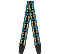 Buckle Down Comics 012 Batman Signal 3 - noire bleue jaune - Sangle Guitare