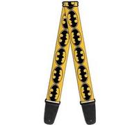 Buckle Down Comics 018 Batman Signal 3 - noir jaune - sangle guitare