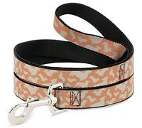 Buckle Down "Corgi Silhouette Poses Brun doré Pet Leash, 6 'x 2,5 cm