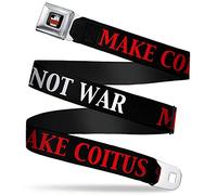 Buckle Down Courroie de ceinture de sécurité pour Fille blanc Standard Multicolore