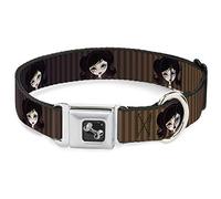 Buckle Down Cutesy Fille Collier de Chien en Forme d'os, Large Medium/16-58,4 cm