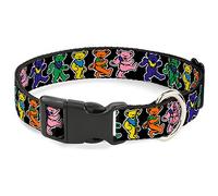 Buckle Down Dancing Bears Noir/Multi Couleur Plastique Clip Collier