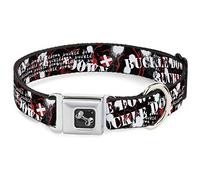 Buckle Down Dc-w30243-s Ceinture de sécurité Collier de Chien, Petite, BD Punk