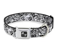 Buckle Down Dc-w30260-m Ceinture de sécurité Collier de Chien, Medium, BD Chaos
