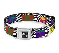 Buckle Down Dc-w30513-wl Ceinture de sécurité Collier pour Chien, Large, DE Grande années 1980 Boomboxes