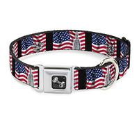 Buckle Down Dc-w30521-ws Ceinture de sécurité Collier de Chien, écran Large, Petite, Empire State Building NYC