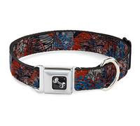 Buckle Down Dc-w30704-l Ceinture de sécurité Collier de Chien, Grande, Gothique, 4