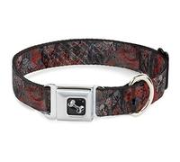 Buckle Down Dc-w30706-l Ceinture de sécurité Collier de Chien, Grande, Gothique, 6