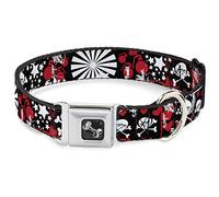 Buckle Down Dc-w30712-ws Ceinture de sécurité Collier de Chien, écran Large, Petite, Graffiti pour Femme