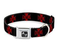 Buckle Down Dc-w30924-m Ceinture de sécurité Collier de Chien, 2,5 cm Wide-Fits 11-43,2 cm Neck-Medium