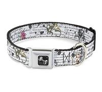 Buckle Down Dc-w31633-s Ceinture de sécurité Collier de Chien, Petite, poèmes