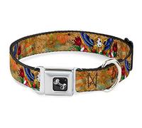 Buckle Down Dc-w32018-wl Ceinture de sécurité Collier pour Chien, Large, DE Grande Tj-Blonde