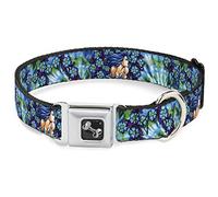 Buckle Down DC-W32029-WL Collier de Ceinture de sécurité pour Chien Taille L TJ-Bleu
