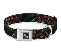 Buckle Down Dc-w32038-wl Ceinture de sécurité Collier pour Chien, Large, DE Grande Tj-Zombie King