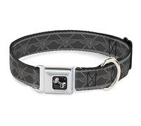 Buckle Down Dc-w32863-s Ceinture de sécurité Collier de Chien, Petite, BD Monogram2 Greys