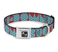 Buckle Down Dc-w32871-ws Ceinture de sécurité Collier de Chien, 3,8 cm Wide-Fits 13-45,7 cm Neck-Small