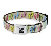 Buckle Down Dc-w33202-wm Ceinture de sécurité Collier de Chien, 3,8 cm Wide-Fits 16-58,4 cm Neck-Medium