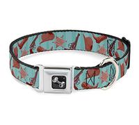 Buckle Down Dc-w37108-wm Ceinture de sécurité Collier de Chien, 3,8 cm Wide-Fits 16-58,4 cm Neck-Medium