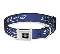 Buckle Down Dc-wch043-s 9-38,1 cm Chax-1965 Chevrolet Nœud Papillon Full Couleur Noir/Blanc Collier de Chien, Petite