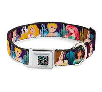 Buckle Down Dc-wdy207-ws Dydi Princess Jewels Full Noir/Multi Couleur Collier de Chien, Wide-small/13-45,7 cm