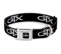 Buckle Down Dc-wply009-l 15-66 cm Plyh-Plymouth GTX Emblème en Couleur Noir/Argent Fade/Blanc Collier de Chien, L