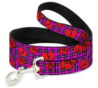 Buckle Down Dl-6ft-w30294-n Pet Leash, 15,2 cm Long-1/5,1 cm de Large